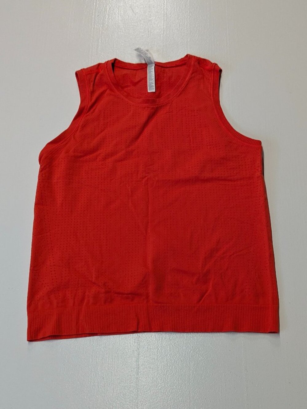 Athleta Size Small Orange Sleeveless Tank Top